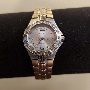 Seiko Silver Ladies Coutura 20 Diamonds
